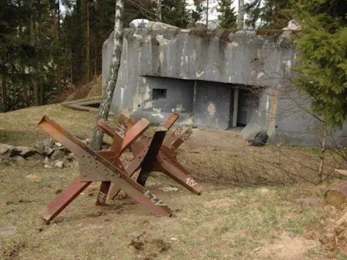 Pěchotní srub K – S 5 U potoka – nejlépe zrekonstruovaný objekt na Kralicku