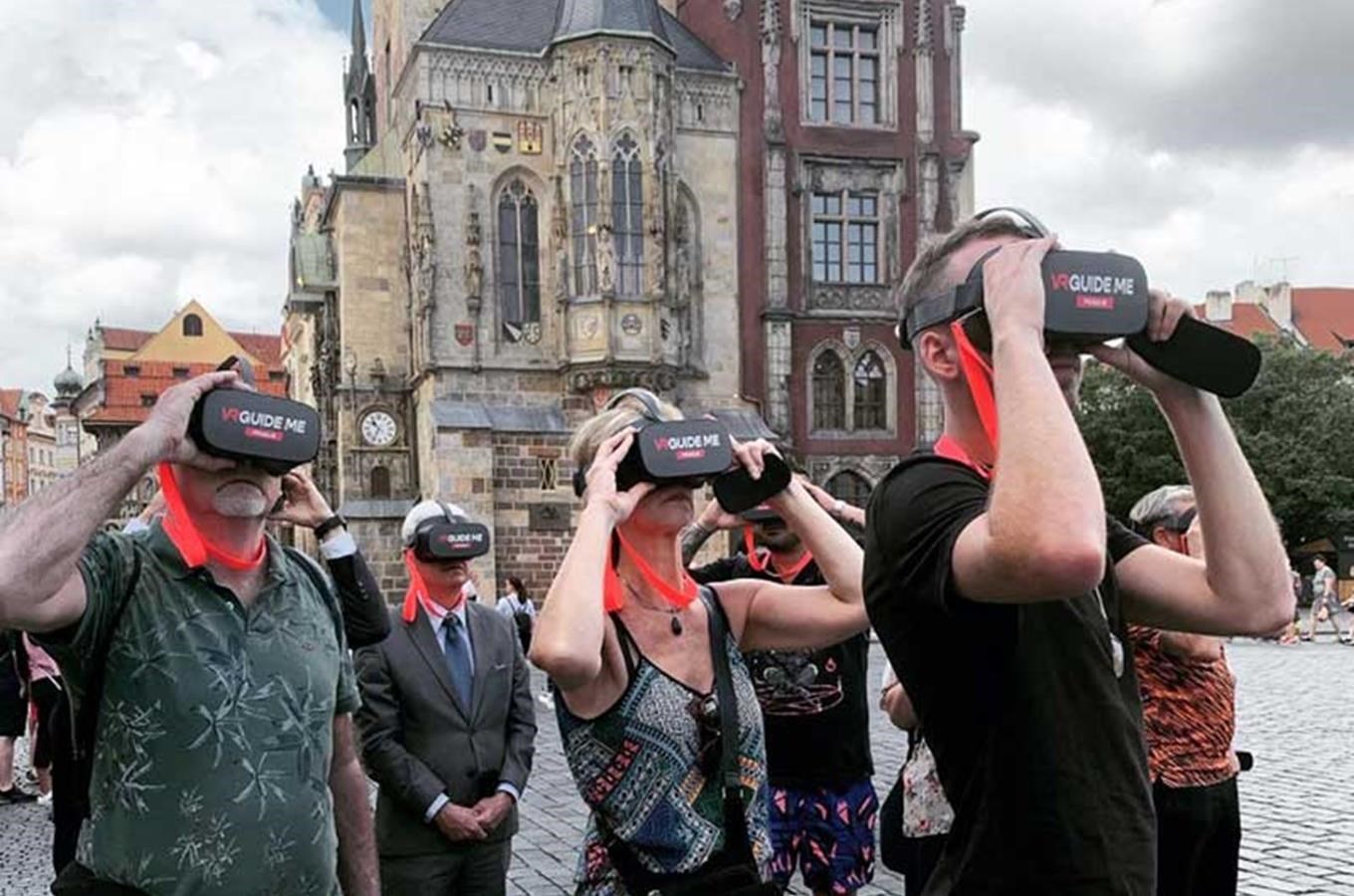 Prohlídka Prahy s virtuální realitou