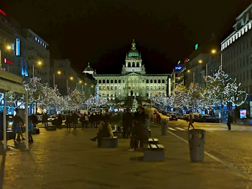 Pražský novoroční videomapping 2020