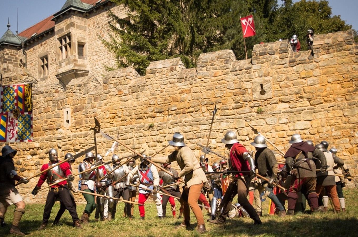 Bitva v Budyni nad Ohří připomene Burgundské války 1476