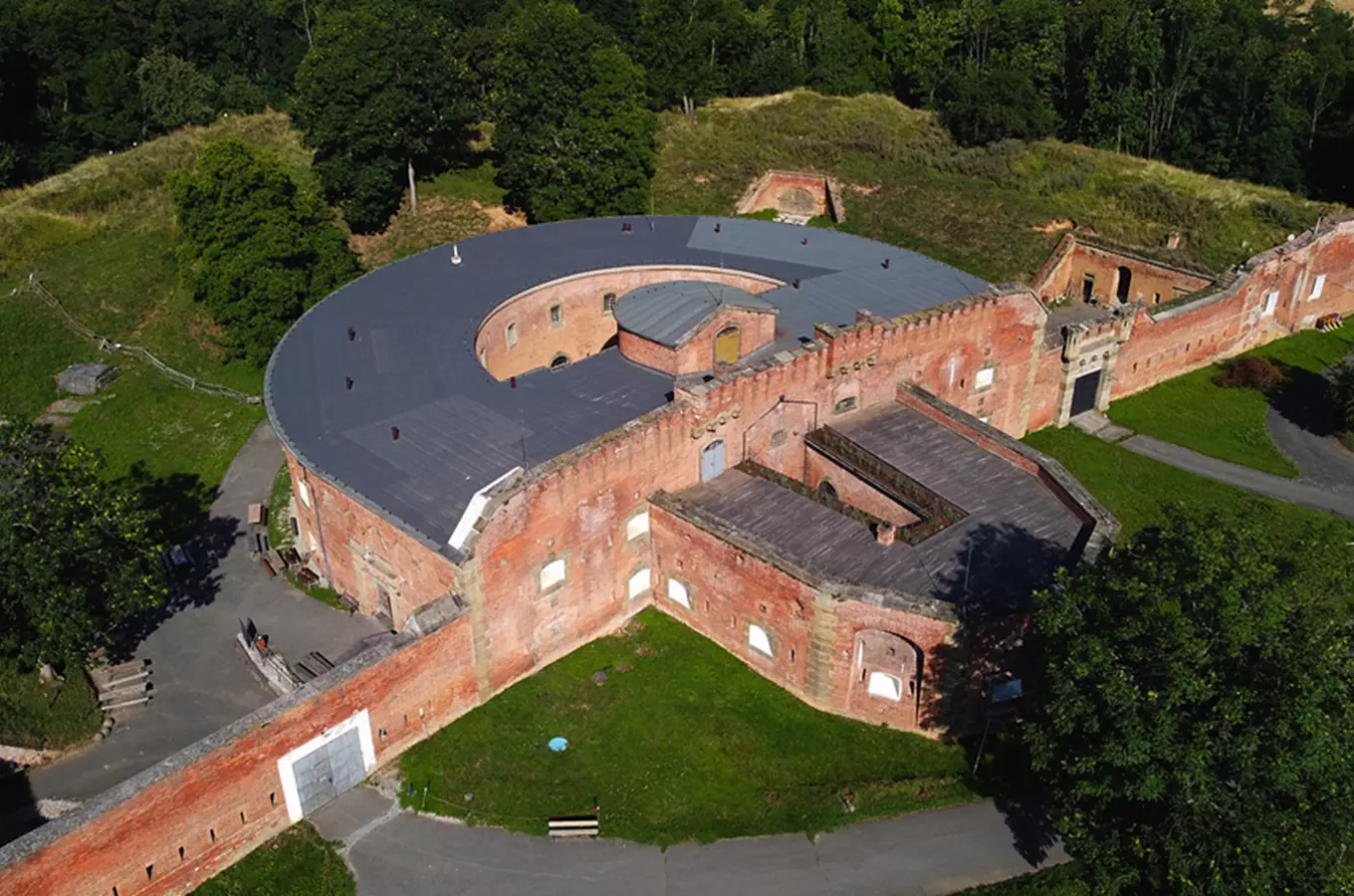 Habsburská fortová pevnost v Křelově u Olomouce je evropským unikátem