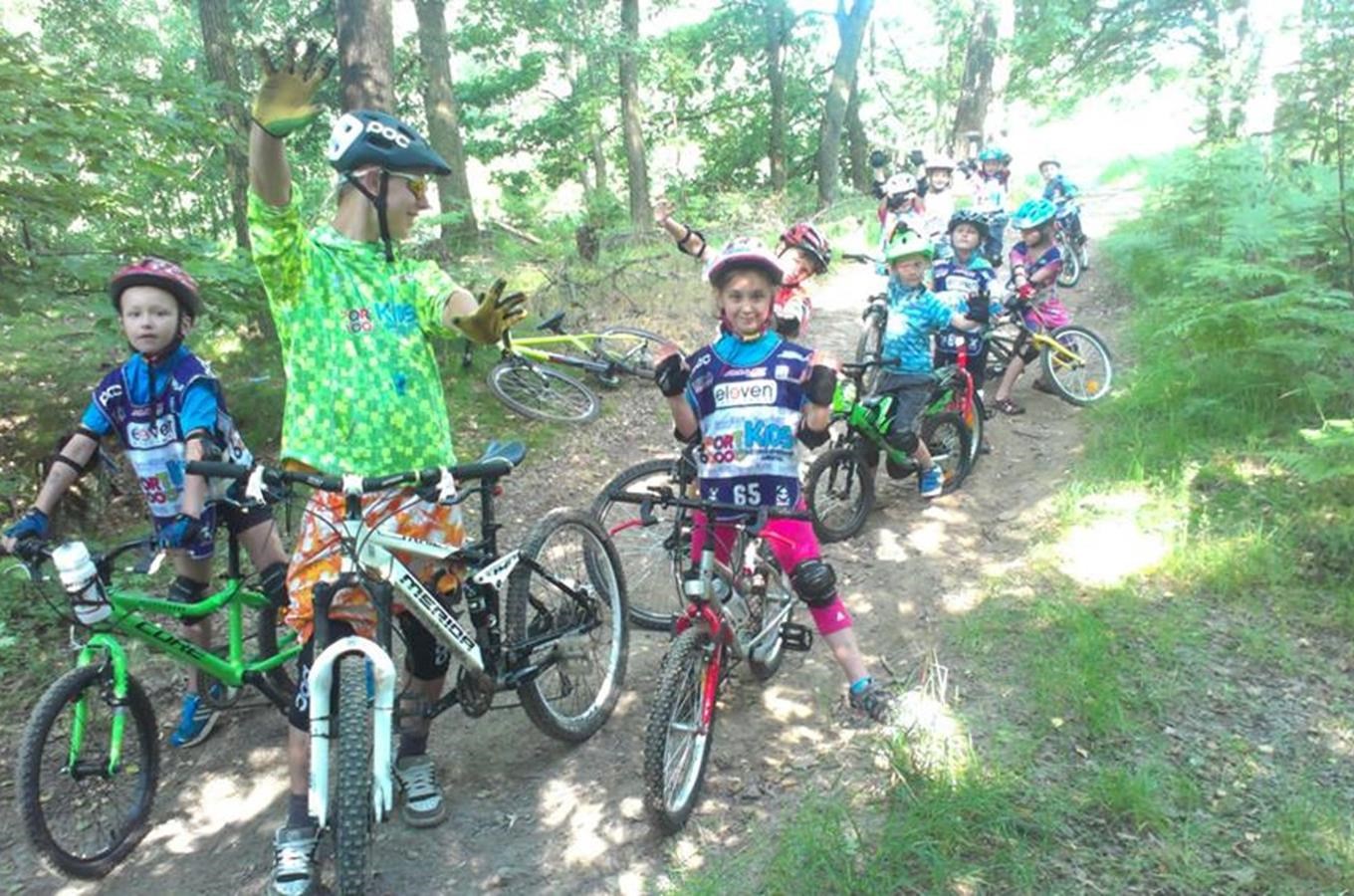Cyklistika pro nejmenší ve sportovním areálu Vesec v Liberci
