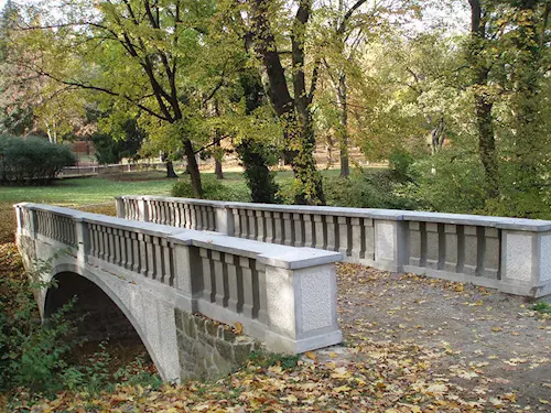 Moravský Krumlov a park