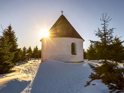 Kunštátská kaple – nejvýše položená kaple v Orlických horách