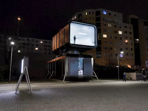 Robotická restaurace Cyberdog Davida Černého v Nových Butovicích