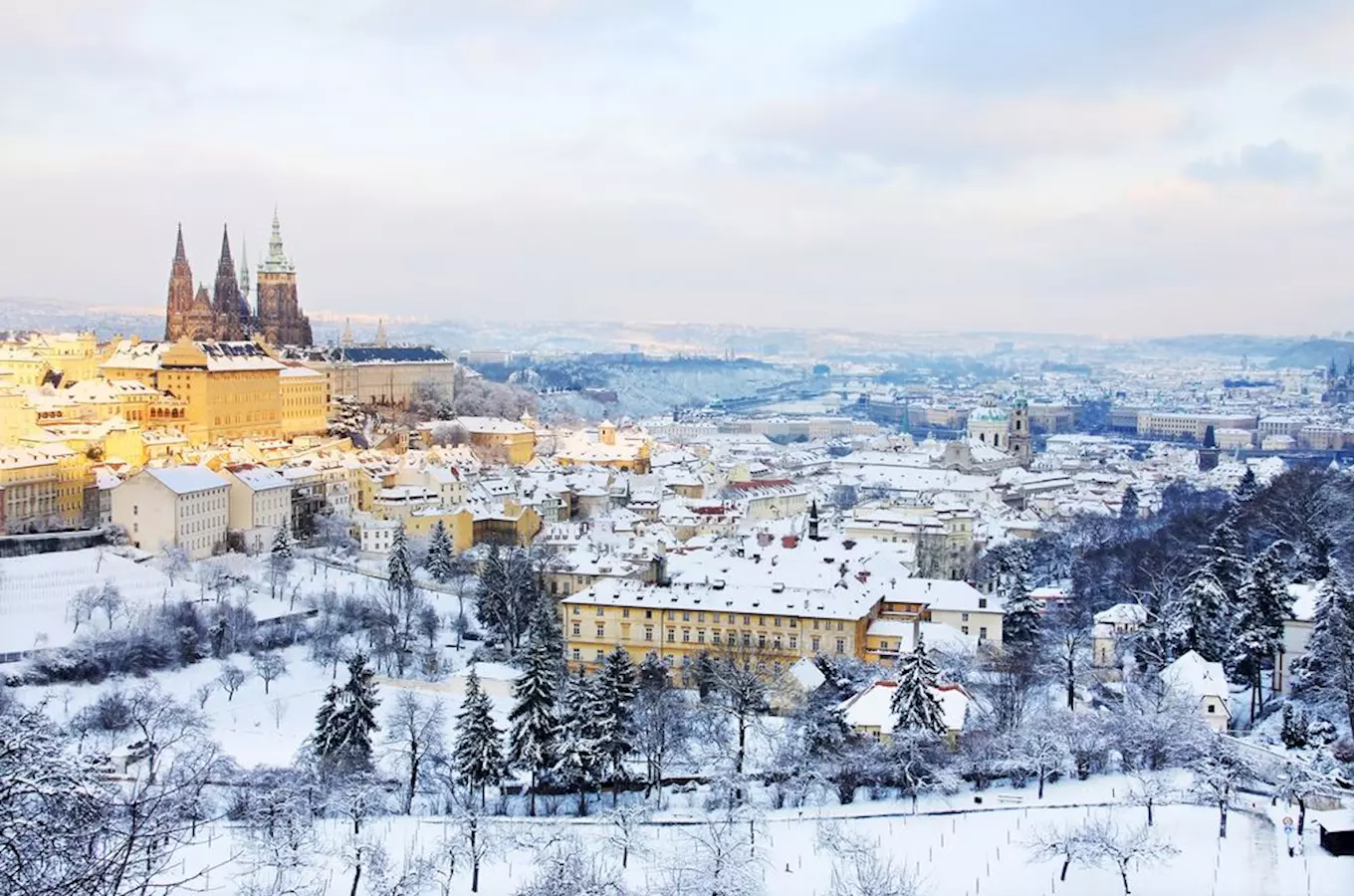 Ledová Praha opět patří zvídavým dětem