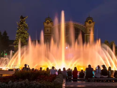 #světovéČesko a Křižíkova fontána na pražském Výstavišti: fascinující hra světel, vody a hudby