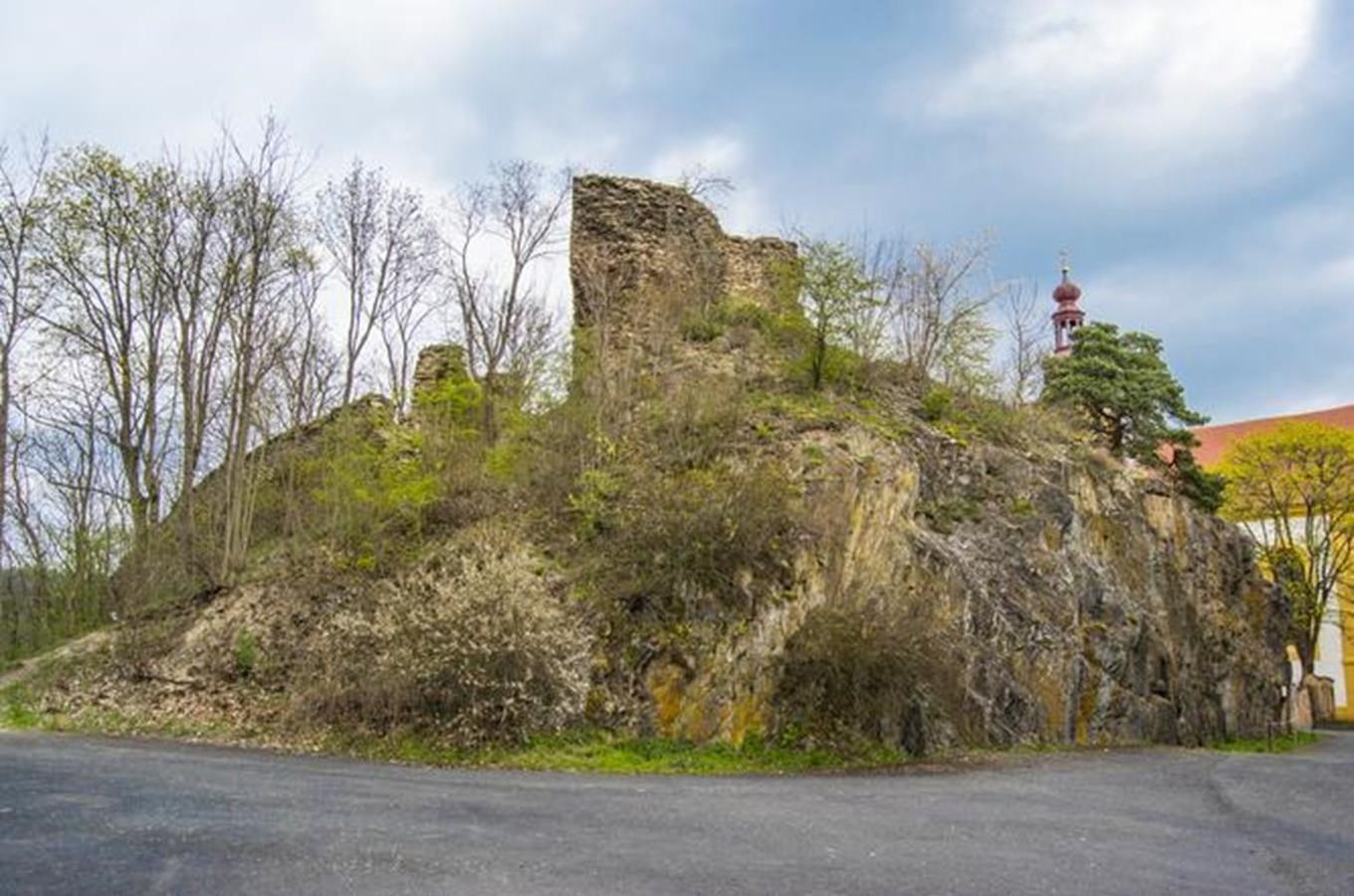 Zřícenina hradu Rabštejn nad Střelou 
