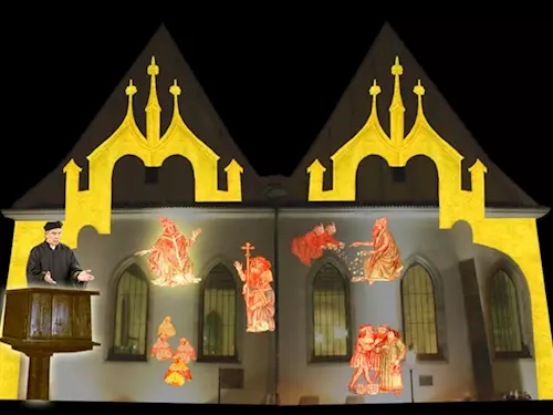 Betlémská Odysea - svetelná a hudební projekce v Betlémské kapli