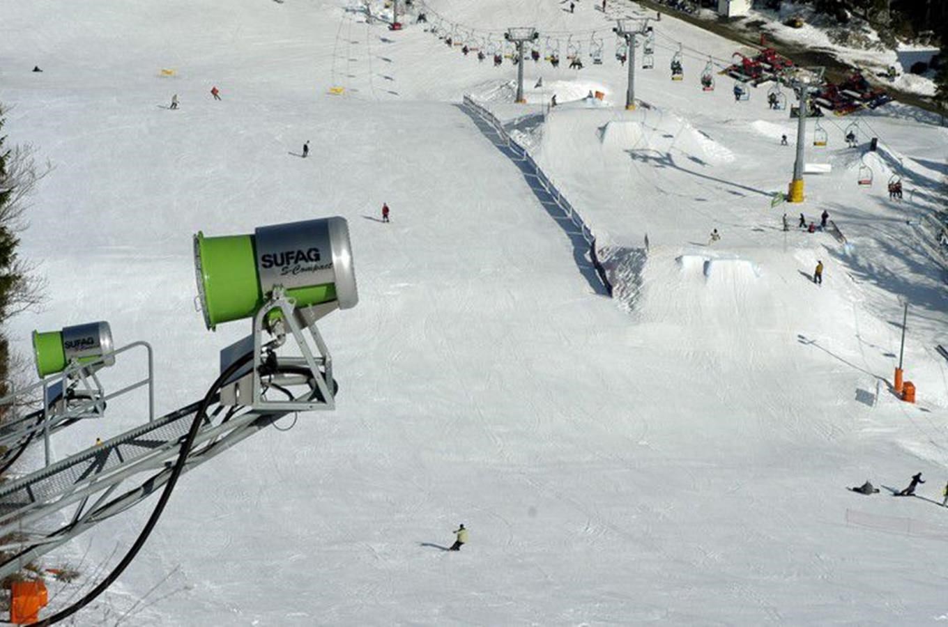 Rájem snowboardistu je skiareál Billabong Snowpark Svatý Petr ve Špindlerove Mlýne