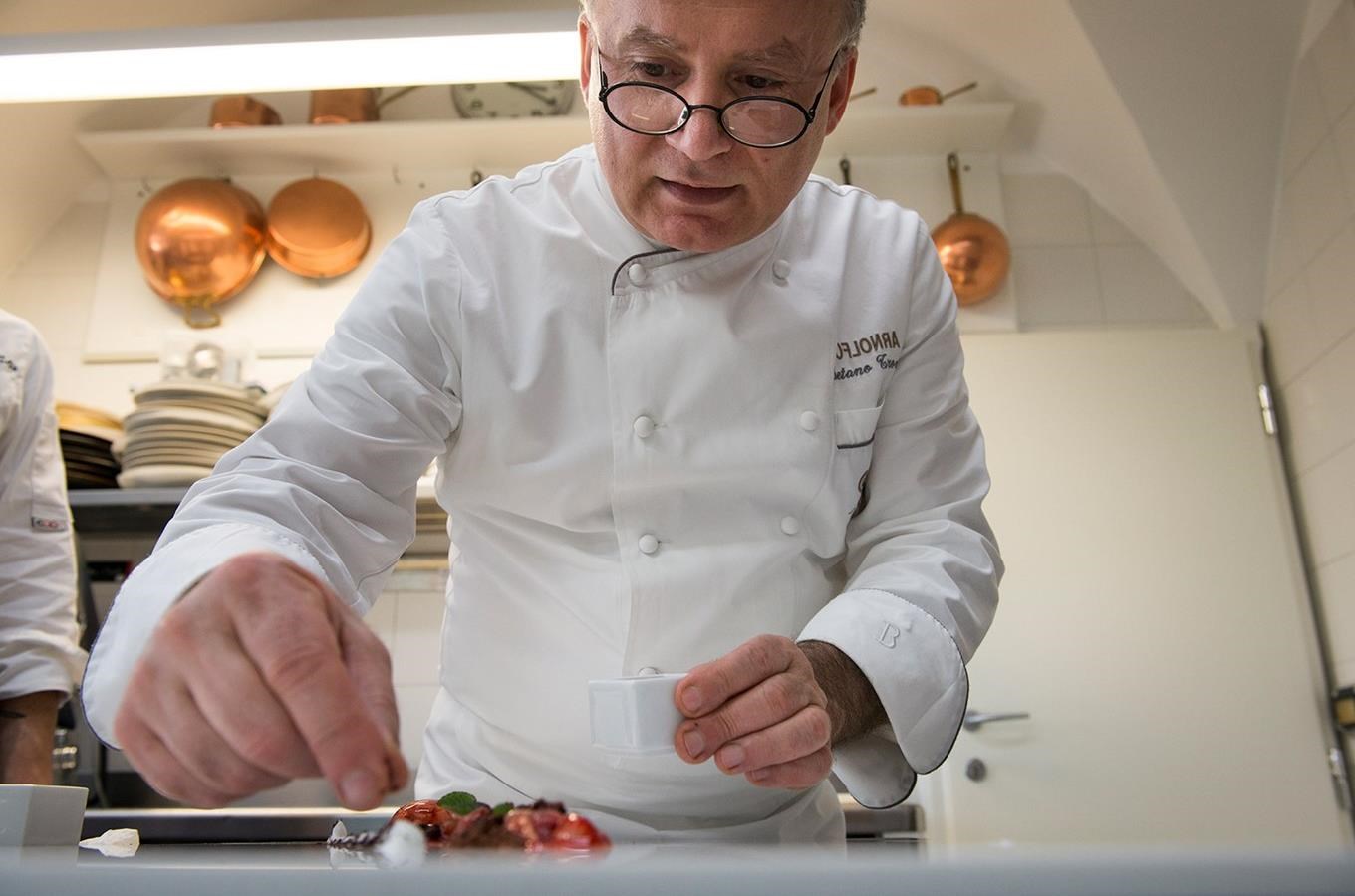 Michelinský šéfkuchař Gaetano Trovato předvede své umění v Grand Cru