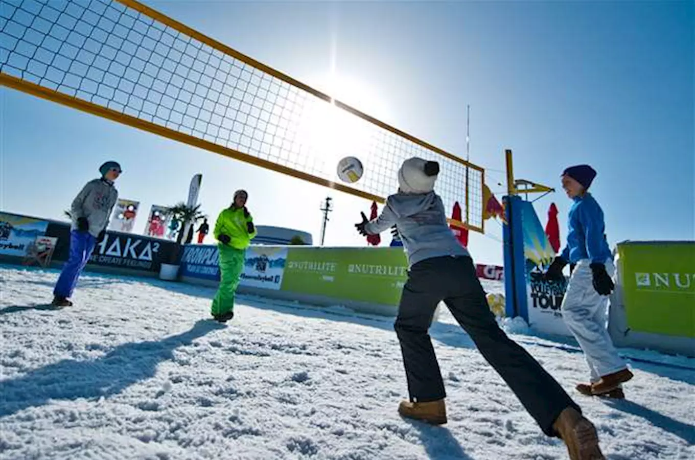 Nenechte si ujít volejbal na sněhu - Cev Snow Volleyball ve Špindlerově Mlýně