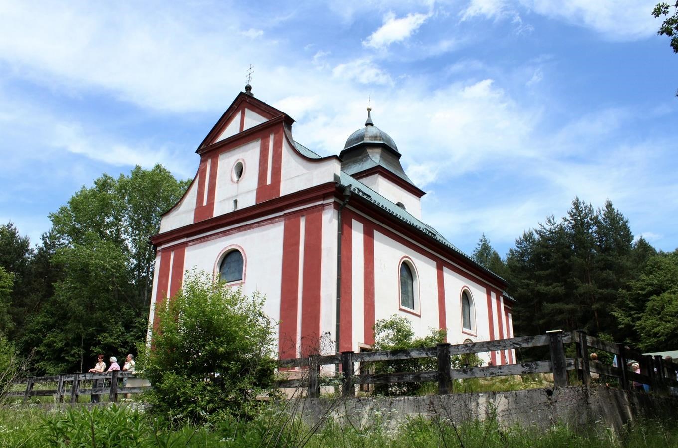 Kostel sv. Víta v Zahrádce u Ledče nad Sázavou
