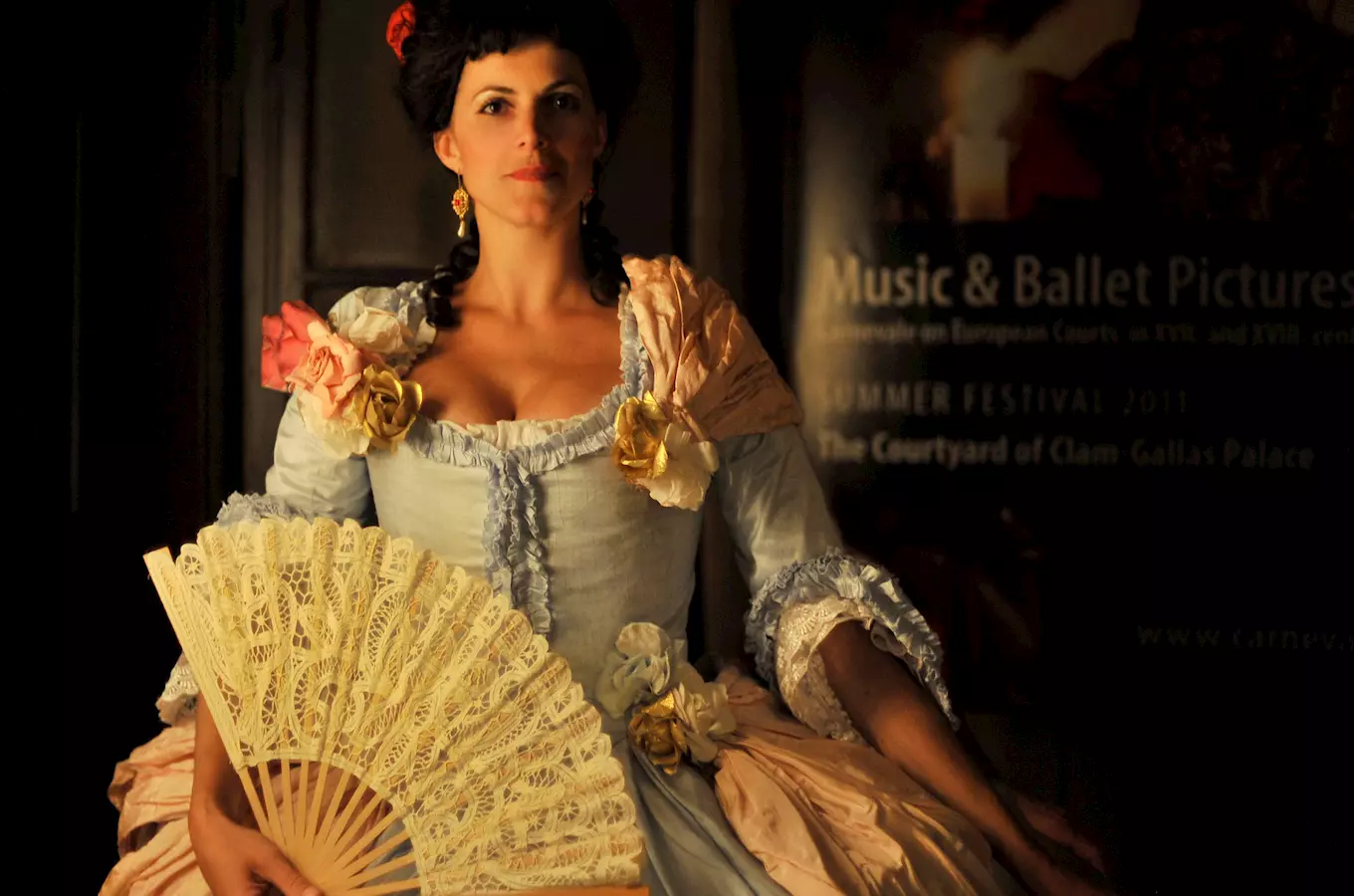 První z hudebne tanecních predstavení s názvem "Bellaria" inscenované jako netradicní barokní festa