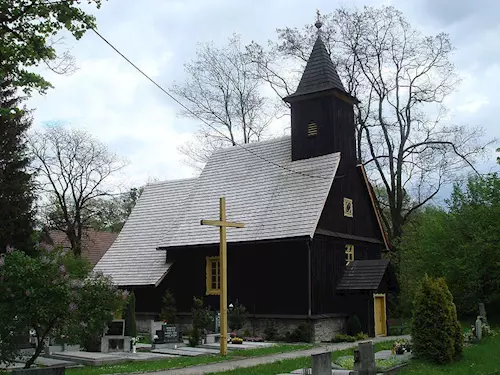 Dřevěný kostelík sv. Mikuláše v Nýdku