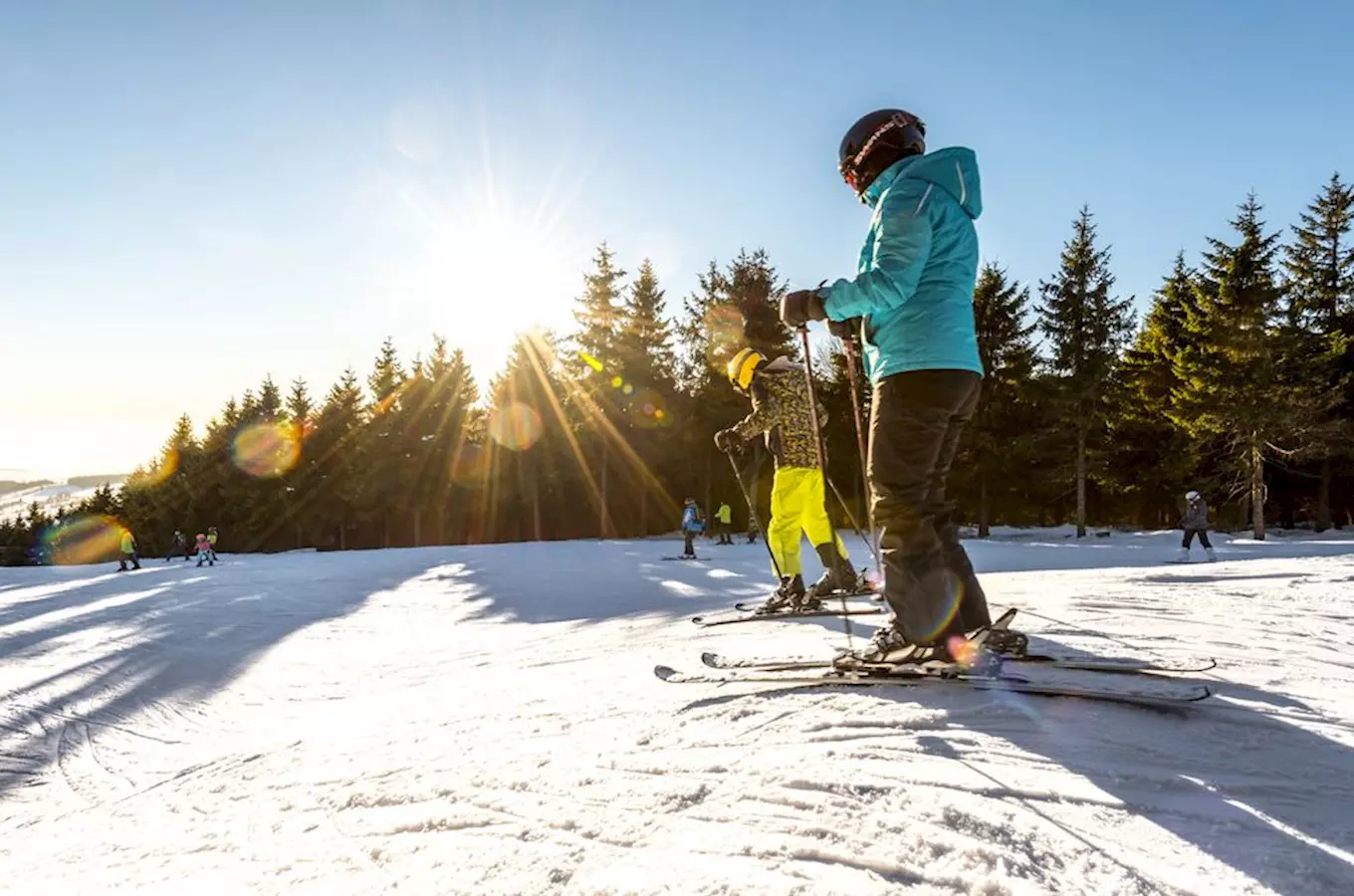 Říčky v Orlických horách nabízí skvělé lyžování za ceny vedlejší sezóny