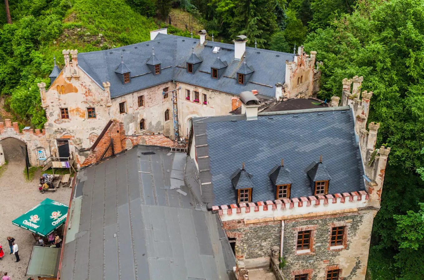 Užijte si noční prohlídky hradu Hauenštejn s Viktorem Braunreiterem