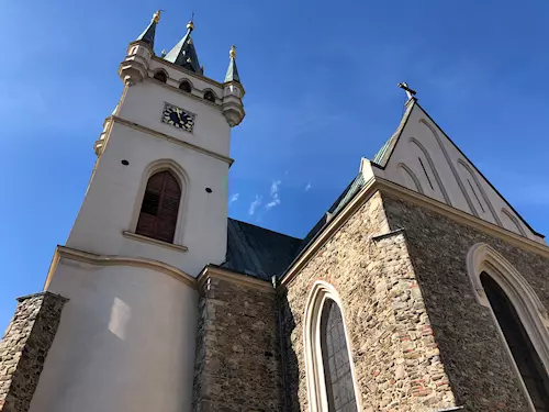 Vyhlídková věž kostela sv. Mikuláše v Humpolci