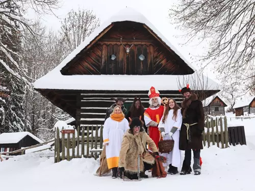 Mikulášská obchůzka na Veselém Kopci