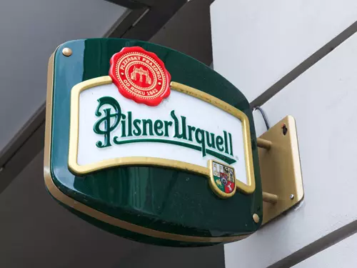 České značky: pivovar Plzeňský Prazdroj a ležák Pilsner Urquell 