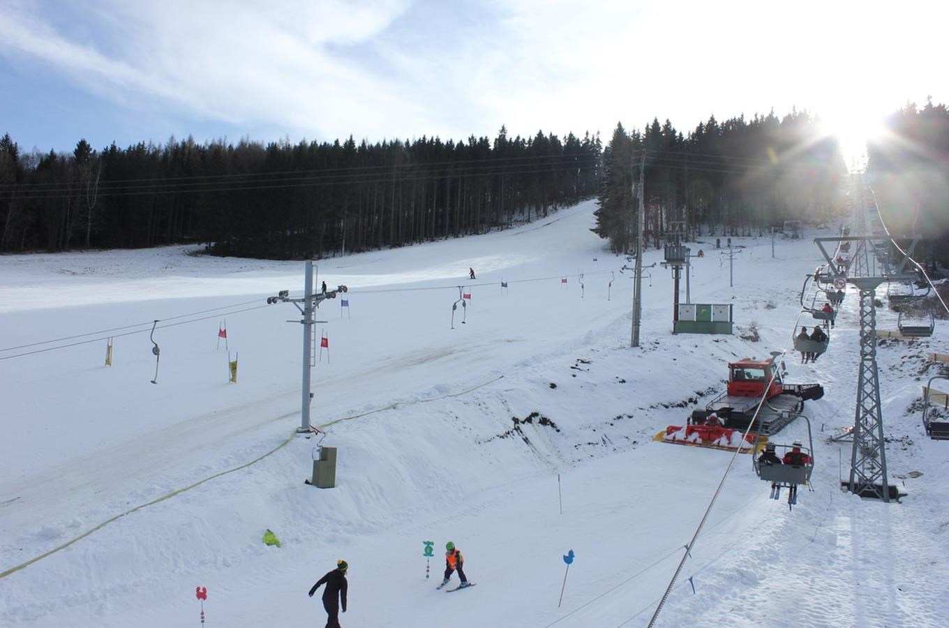 Ski areál Myšák v Karlově pod Pradědem