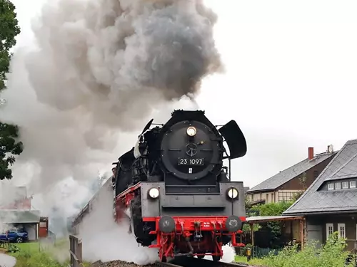 Historickým expresem do Lužné u Rakovníka