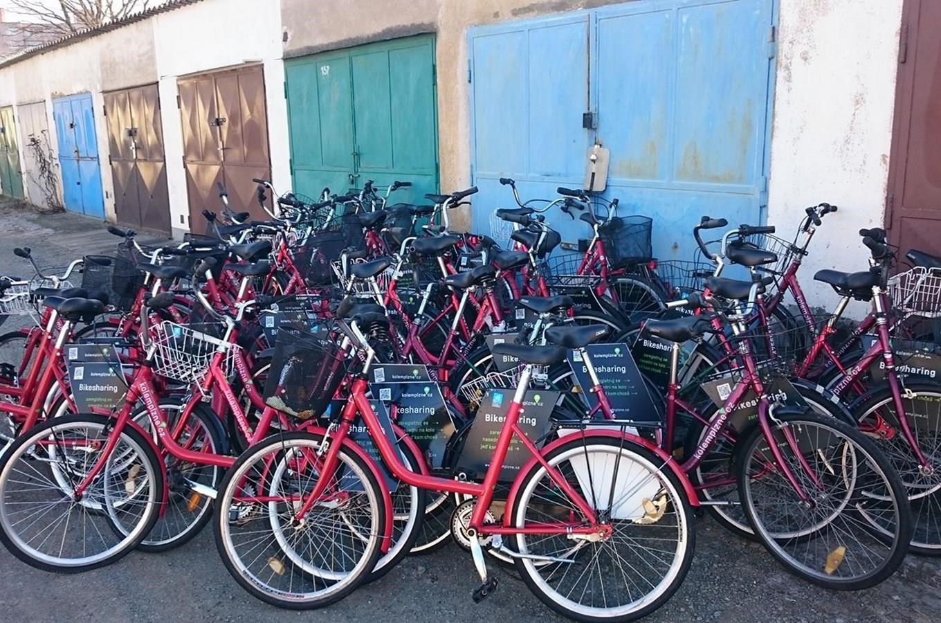 Půjčovna kol v Plzni - bike sharing