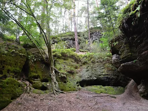 Braniborská jeskyně u Starých Splavů
