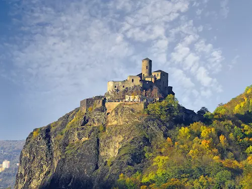 Tajuplný hrad Střekov – zřícenina umělců