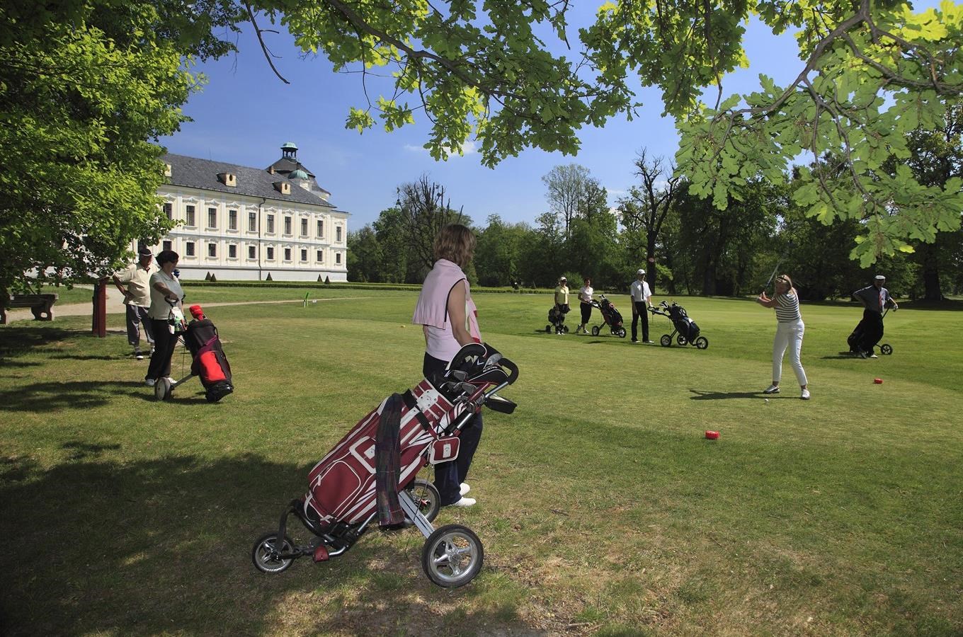 Kam na golf v Moravskoslezském kraji