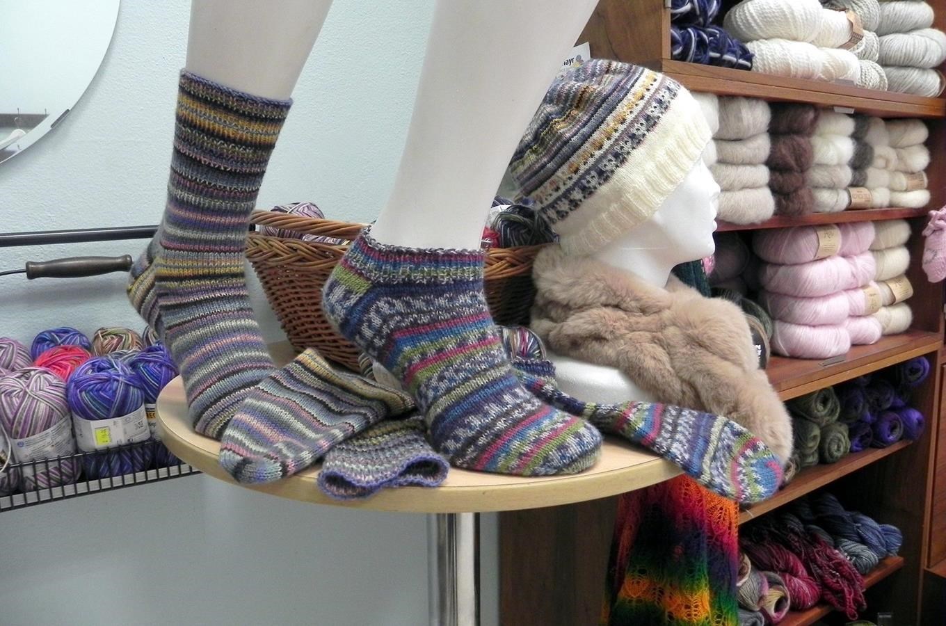 Kurz pletení ponožek