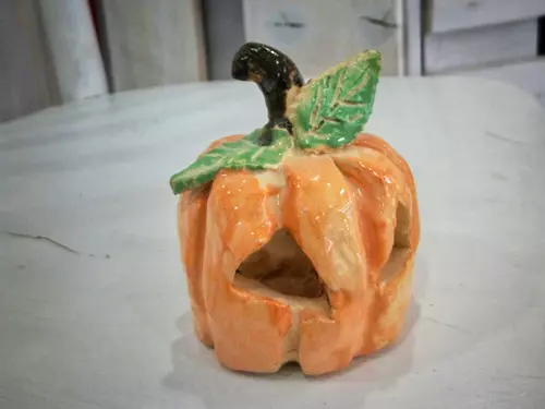 Halloweenské keramické lucerničky