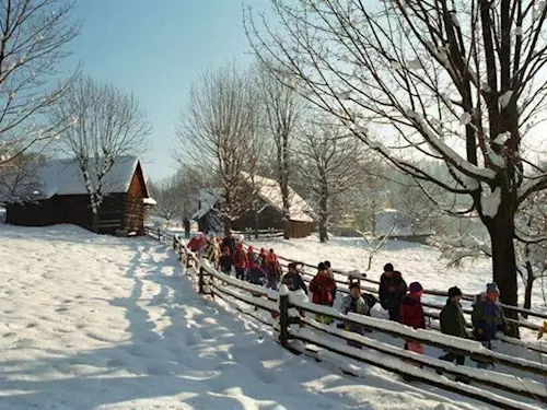 Vánoce na dedine 2014 v rožnovském skanzenu
