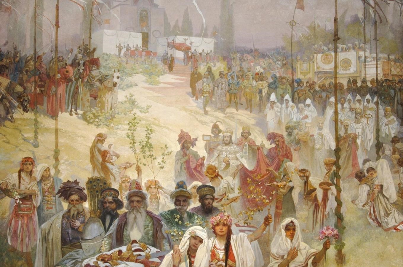 Slovanská epopej – monumentální kolekce obrazů Alfonse Muchy