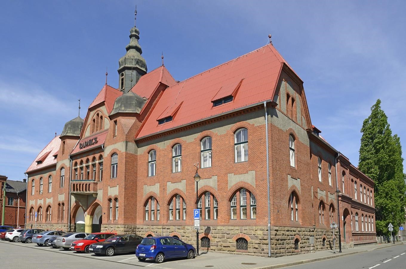 Budova radnice ve Vítkovicích