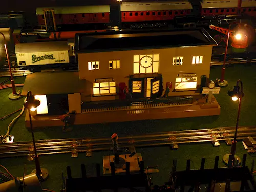 Interaktivní muzeum železničních hraček z let 1920–1960