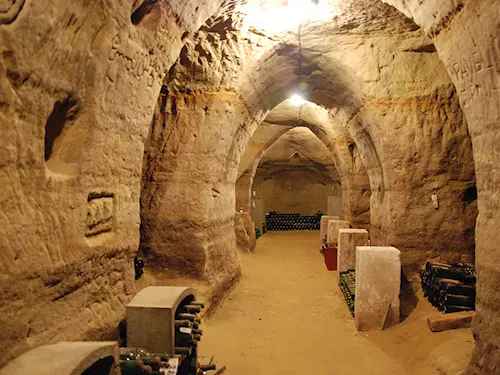 Historický sklepní komplex vinařství Marek v Olbramovicích