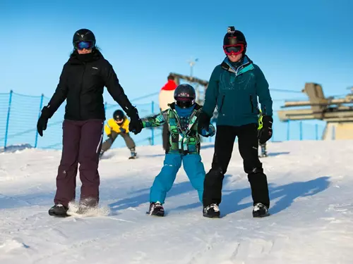 Testovačka sněžných bruslí na Tanvaldském Špičáku zdarma