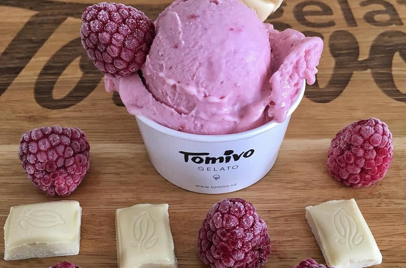 Zmrzlinárna Tomivo gelato v Lipůvce