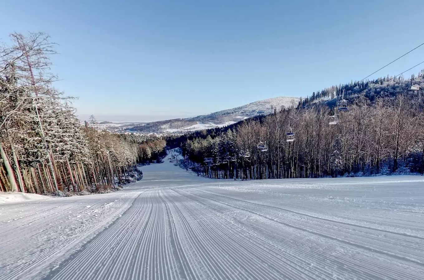 Zlatohorsko je rájem lyžařů - vyzkoušejte ski areál Příčná