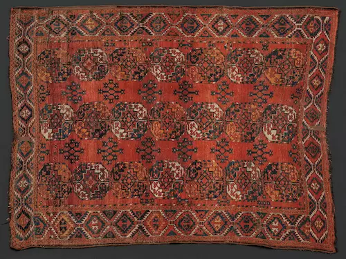 Kocovnický koberec turkmenské oblasti
