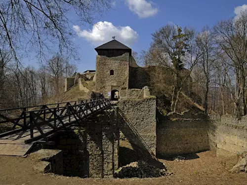 Hrad Lukov – romantické zříceniny kdysi slavného hradu