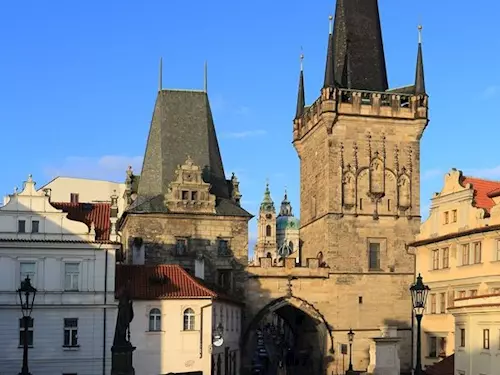 Malostranská mostecká vež v Praze